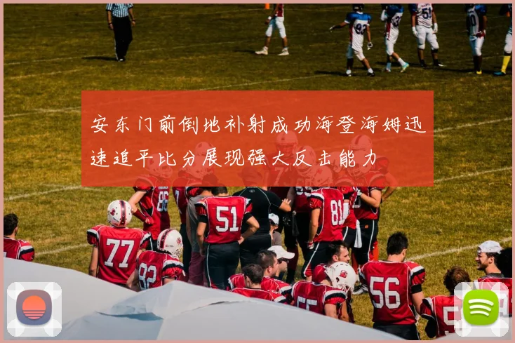 安东门前倒地补射成功海登海姆迅速追平比分展现强大反击能力